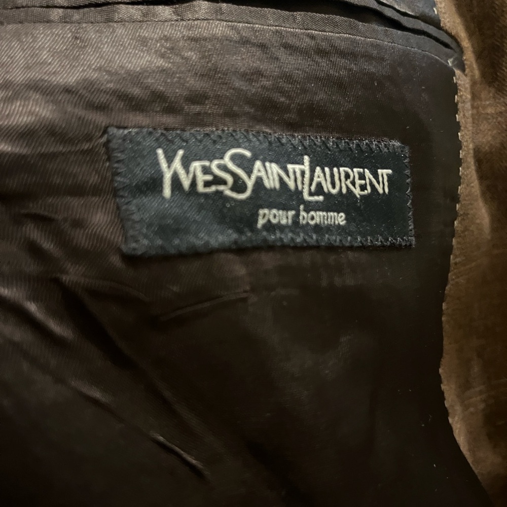 Vintage Yves Saint Laurent Pour Homme Blazer-Over… - image 7